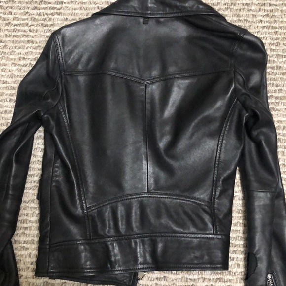 Rudsak leather jacket - CABERY - Picture 8 of 9